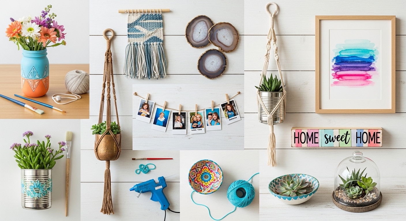 DIY home decor ideas on a budget